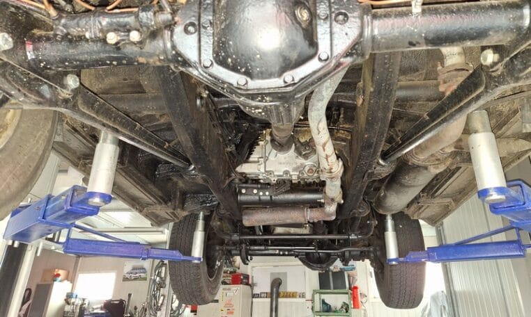 Mercedes 280 GE Kort Grijs Met Zwart Leder LPG 48000 Km 0