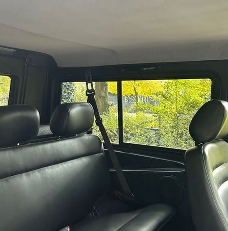 Mercedes 280 GE Kort Grijs Met Zwart Leder LPG 48000 Km 0