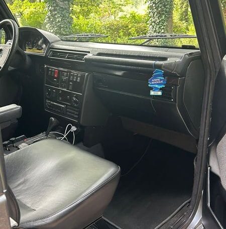 Mercedes 280 GE Kort Grijs Met Zwart Leder LPG 48000 Km 0
