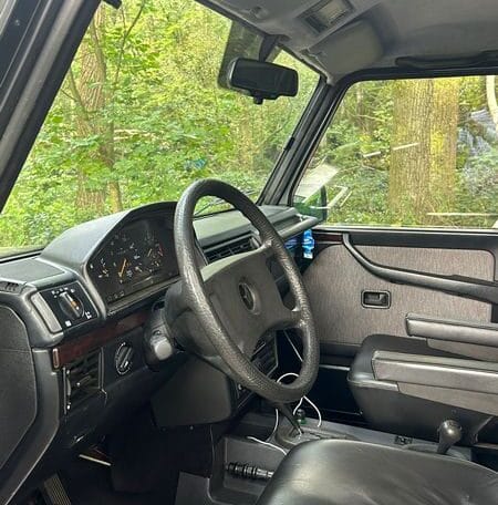 Mercedes 280 GE Kort Grijs Met Zwart Leder LPG 48000 Km 0