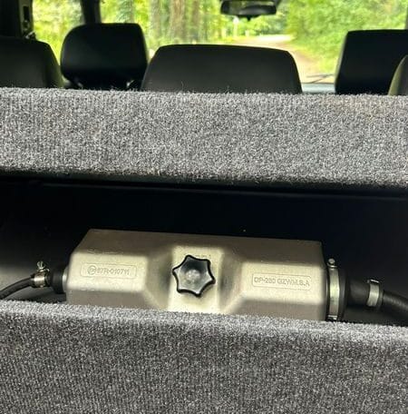 Mercedes 280 GE Kort Grijs Met Zwart Leder LPG 48000 Km 0