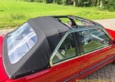 BMW 325i E30 Baur Cabriolet Rood Met Grijs Stof 152000 Km 0