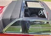 BMW 325i E30 Baur Cabriolet Rood Met Grijs Stof 152000 Km 0