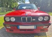 BMW 325i E30 Baur Cabriolet Rood Met Grijs Stof 152000 Km 0