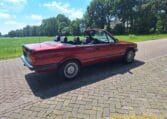 BMW 325i Cabrio E30 Weinrot Metallic 243000 Km Met Grijs Stof Interieur 0
