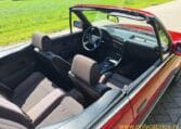 BMW 325i Cabrio E30 Weinrot Metallic 243000 Km Met Grijs Stof Interieur 0