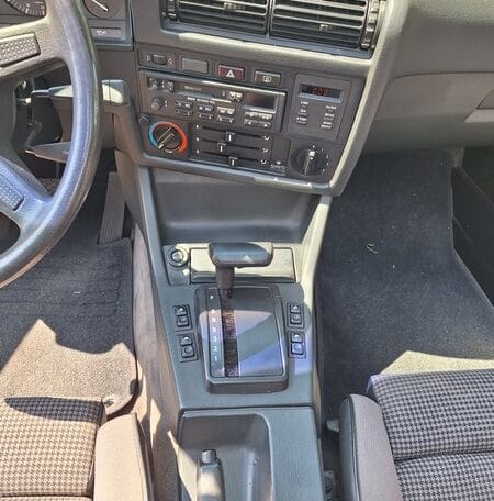 BMW 325i Cabrio E30 Weinrot Metallic 243000 Km Met Grijs Stof Interieur 0
