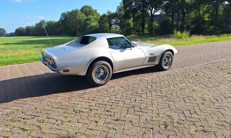 Chevrolet Corvette C3 Targa Zilver Met Zwart Leder 28000 Miles 0