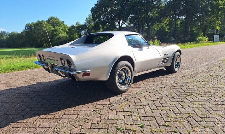 Chevrolet Corvette C3 Targa Zilver Met Zwart Leder 28000 Miles 0