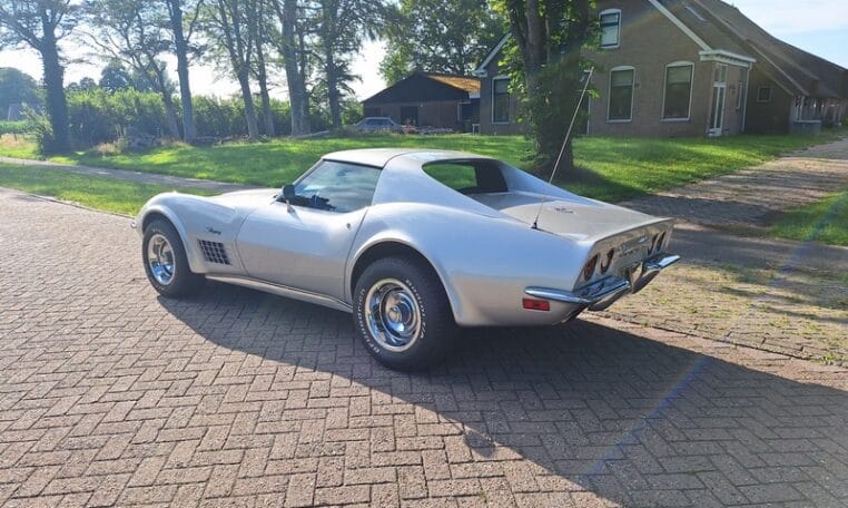 Chevrolet Corvette C3 Targa Zilver Met Zwart Leder 28000 Miles 0