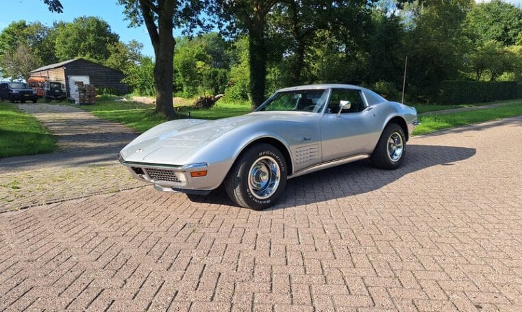 Chevrolet Corvette C3 Targa Zilver Met Zwart Leder 28000 Miles 0