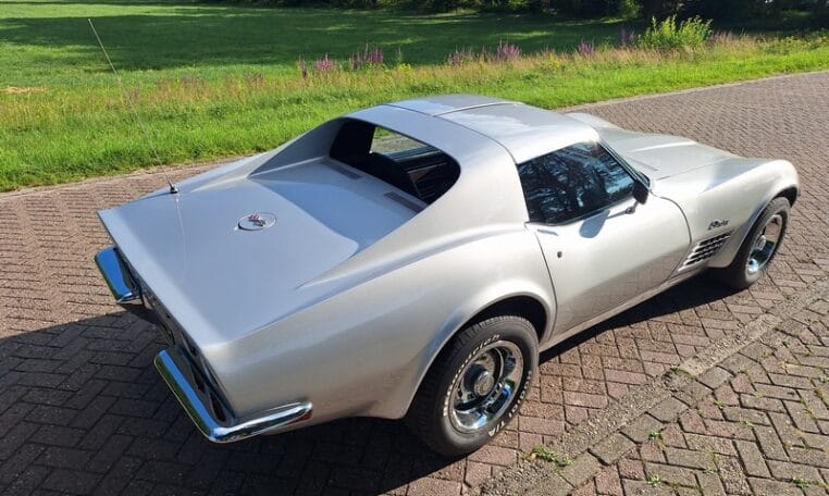 Chevrolet Corvette C3 Targa Zilver Met Zwart Leder 28000 Miles 0