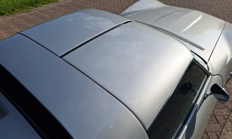 Chevrolet Corvette C3 Targa Zilver Met Zwart Leder 28000 Miles 0