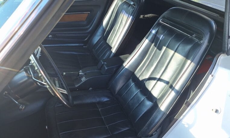 Chevrolet Corvette C3 Targa Zilver Met Zwart Leder 28000 Miles 0