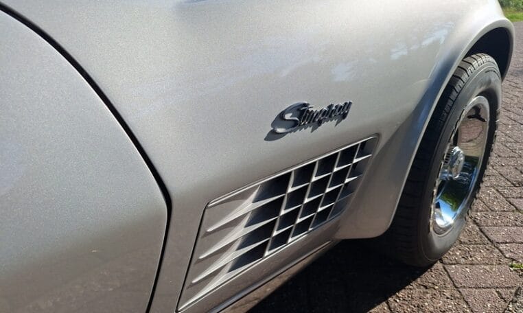 Chevrolet Corvette C3 Targa Zilver Met Zwart Leder 28000 Miles 0
