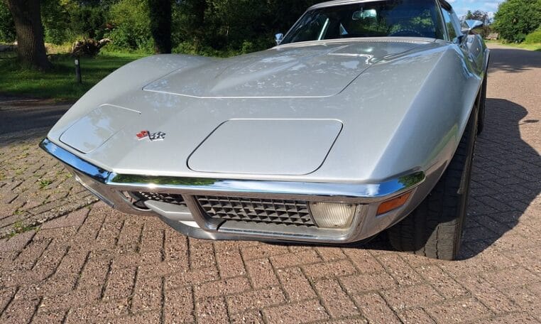 Chevrolet Corvette C3 Targa Zilver Met Zwart Leder 28000 Miles 0