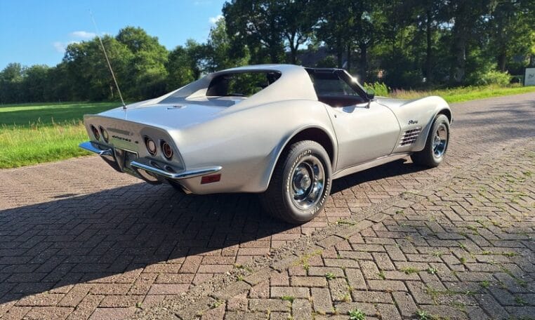 Chevrolet Corvette C3 Targa Zilver Met Zwart Leder 28000 Miles 0