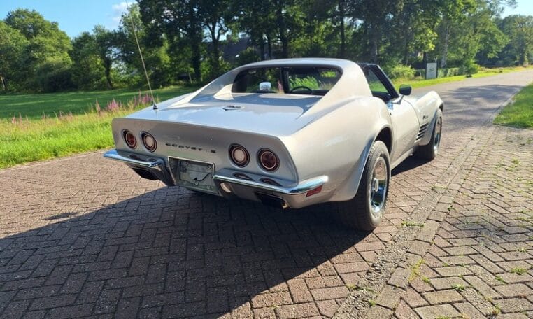 Chevrolet Corvette C3 Targa Zilver Met Zwart Leder 28000 Miles 0