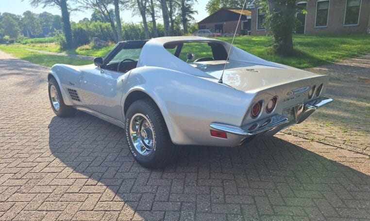 Chevrolet Corvette C3 Targa Zilver Met Zwart Leder 28000 Miles 0