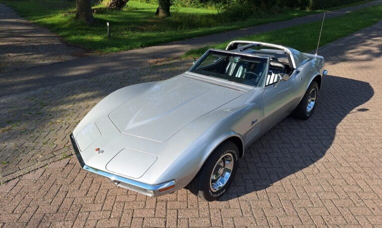 Chevrolet Corvette C3 Targa Zilver Met Zwart Leder 28000 Miles 0