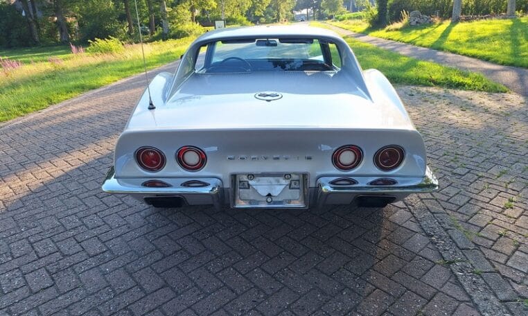 Chevrolet Corvette C3 Targa Zilver Met Zwart Leder 28000 Miles 0