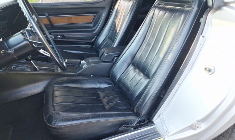 Chevrolet Corvette C3 Targa Zilver Met Zwart Leder 28000 Miles 0