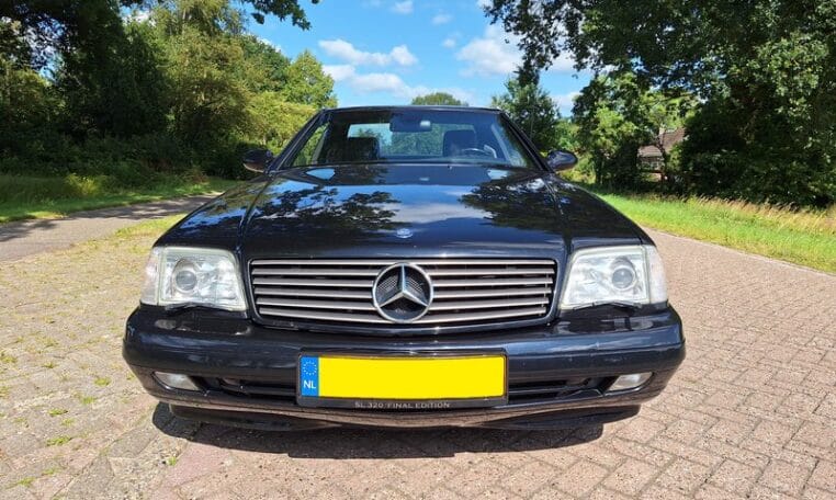 Mercedes Benz 320 SL Final Edition Zwart Met Zwart Leder 244000 Km 0