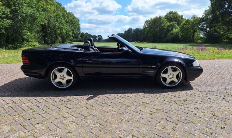 Mercedes Benz 320 SL Final Edition Zwart Met Zwart Leder 244000 Km 0