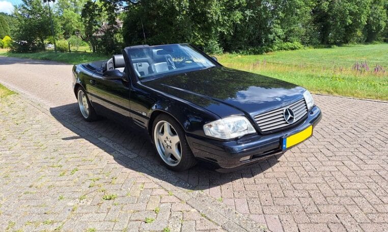 Mercedes Benz 320 SL Final Edition Zwart Met Zwart Leder 244000 Km 0