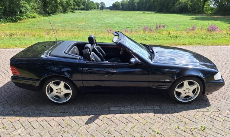 Mercedes Benz 320 SL Final Edition Zwart Met Zwart Leder 244000 Km 0