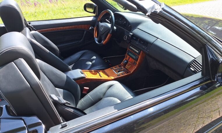 Mercedes Benz 320 SL Final Edition Zwart Met Zwart Leder 244000 Km 0