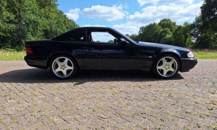 Mercedes Benz 320 SL Final Edition Zwart Met Zwart Leder 244000 Km 0
