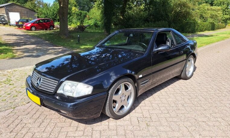 Mercedes Benz 320 SL Final Edition Zwart Met Zwart Leder 244000 Km 0