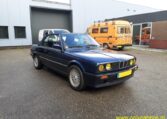 To's 1811001 BMW 320i Cabrio E30 Mauritiusblauw Zwart Leder 212000 Km 0