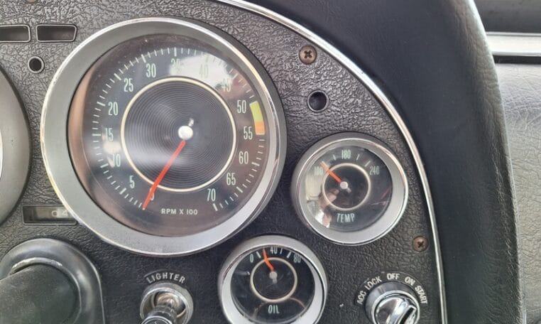 To's Voor Chevrolet Corvette C2 Cabriolet Zilver Met Zilver Leder 0