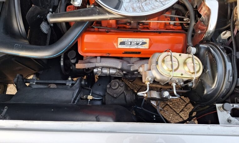 To's Voor Chevrolet Corvette C2 Cabriolet Zilver Met Zilver Leder 0