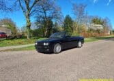 Oto's Voor BMW 325i Cabrio E30 M Tech II 114000 Km Lakzwart Met Zwart Leder 0