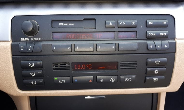 BMW 330ci Cabrio E46 Donkerblauw 50000 Km Beige Leder