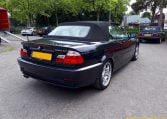 BMW 330ci Cabrio E46 Donkerblauw 50000 Km Beige Leder