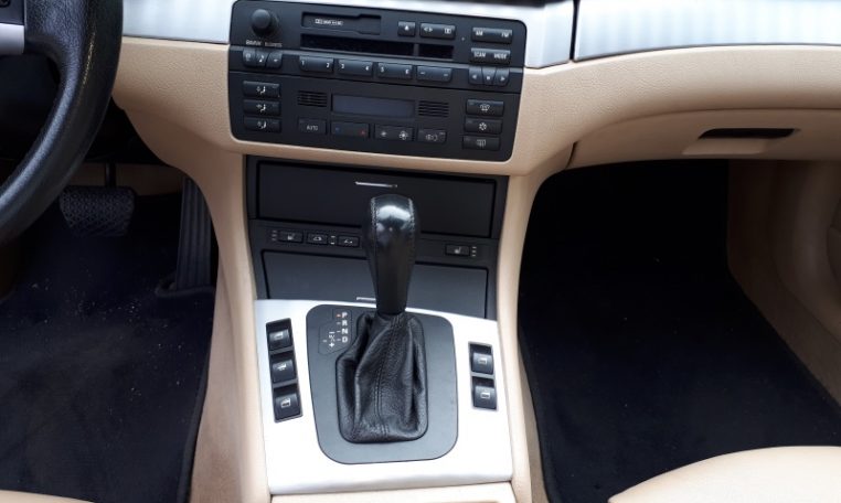 BMW 330ci Cabrio E46 Donkerblauw 50000 Km Beige Leder