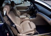 BMW 330ci Cabrio E46 Donkerblauw 50000 Km Beige Leder