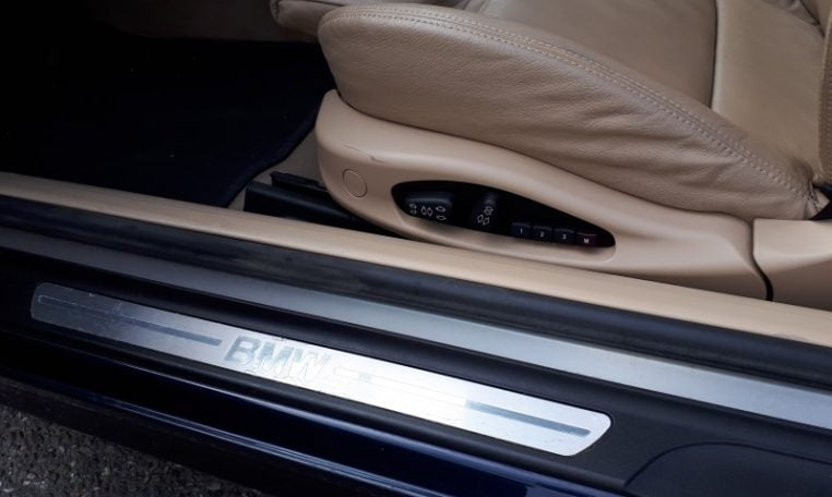 BMW 330ci Cabrio E46 Donkerblauw 50000 Km Beige Leder