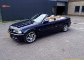 BMW 330ci Cabrio E46 Donkerblauw 50000 Km Beige Leder
