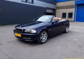 BMW 330ci Cabrio E46 Donkerblauw 50000 Km Beige Leder