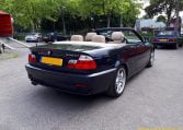BMW 330ci Cabrio E46 Donkerblauw 50000 Km Beige Leder