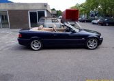 BMW 330ci Cabrio E46 Donkerblauw 50000 Km Beige Leder