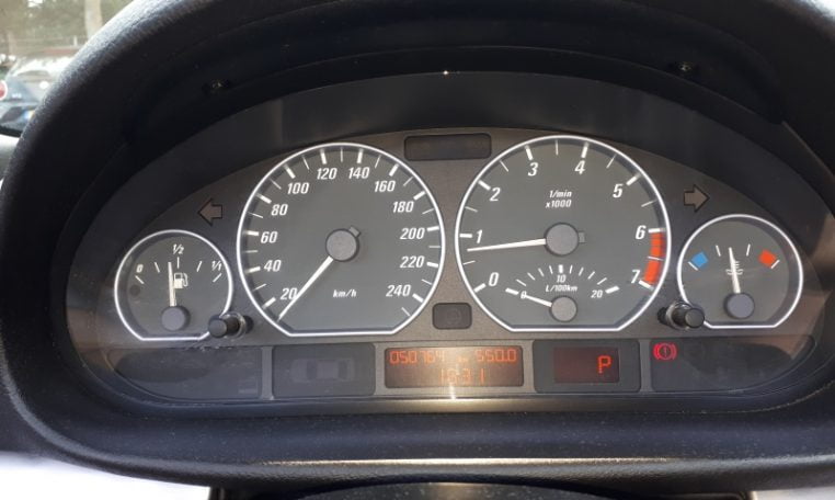 BMW 330ci Cabrio E46 Donkerblauw 50000 Km Beige Leder