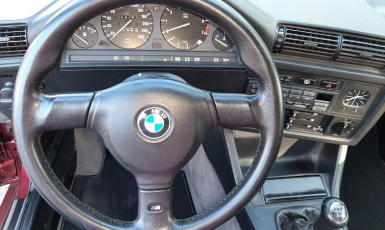 BMW 325i Cabrio E30 Last Edition Calypsoroot Metallic 106000 Km