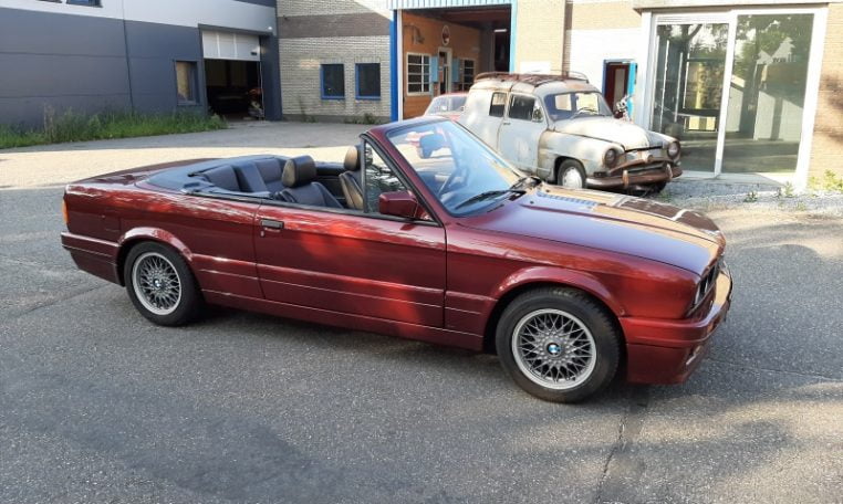 BMW 325i Cabrio E30 Last Edition Calypsoroot Metallic 106000 Km