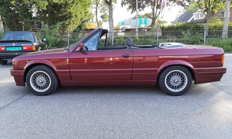 BMW 325i Cabrio E30 Last Edition Calypsoroot Metallic 106000 Km